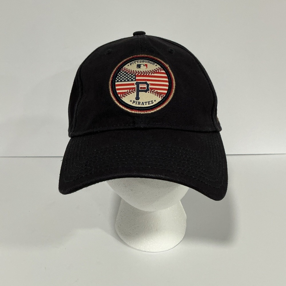 Pittsburgh Pirates Patriotic New Era 9 Twenty Cap, Adjustable, Cotton Canvas